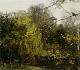 A view of a park by Willem Bastiaan Tholen